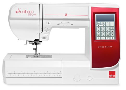  ELNA eXcellence 580+ 80th - Machine à coudre électronique  - Le Crochet de Nath - Garlin