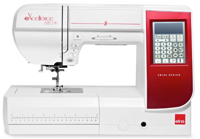 ELNA eXcellence 680+ F&D - Machine à coudre électronique  - Le Crochet de Nath - Garlin