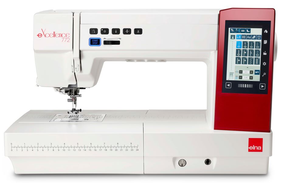  ELNA eXcellence 770 - Machine à coudre électronique  - Le Crochet de Nath - Garlin