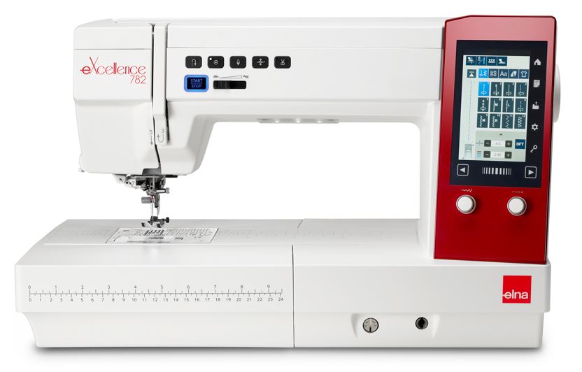 ELNA eXcellence 782 - Machine à coudre électronique  - Le Crochet de Nath - Garlin