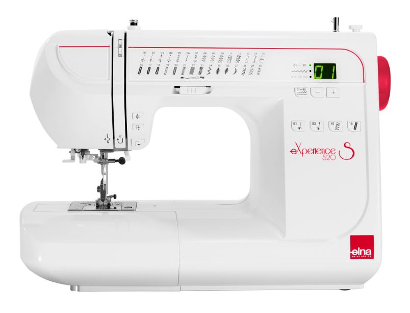 ELNA eXperience 520S - Machine à coudre électronique  - Le Crochet de Nath - Garlin