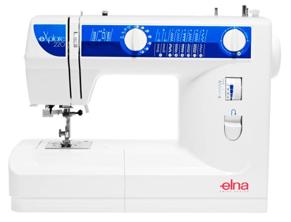 ELNA eXplore 220 - Machine à coudre mécanique - Le Crochet de Nath - Garlin