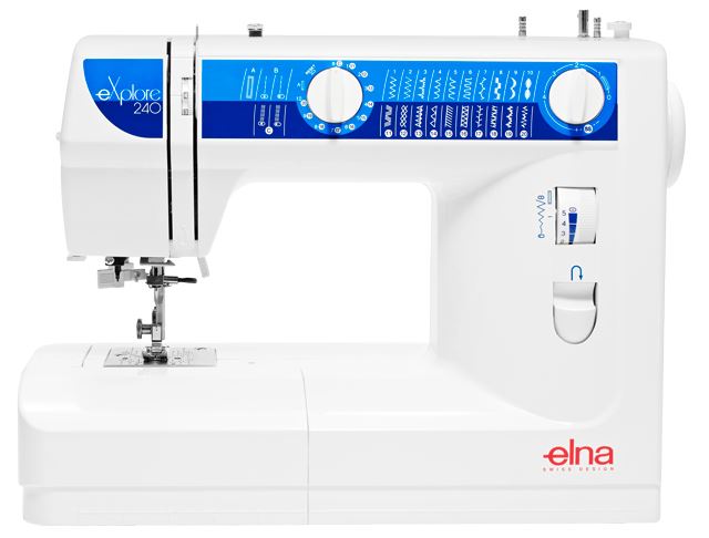 ELNA eXplore 240 - Machine à coudre mécanique - Le Crochet de Nath - Garlin