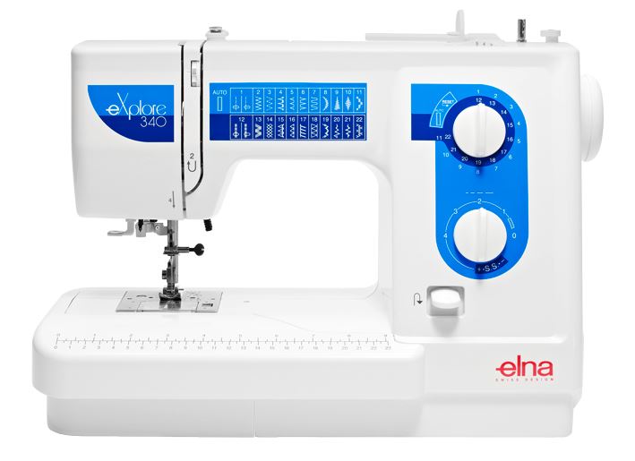 ELNA eXplore 340 - Machine à coudre mécanique - Le Crochet de Nath - Garlin