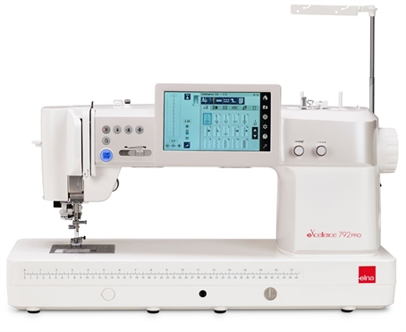 ELNA eXcellence 792 pro accessoires - Machines à coudre électronique - Le Crochet de Nath - Garlin