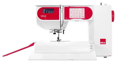 ELNA Lotus 2 - Machine à coudre électronique  - Le Crochet de Nath - Garlin