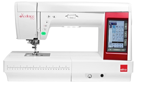  ELNA eXcellence 770 - Machine à coudre électronique  - Le Crochet de Nath - Garlin